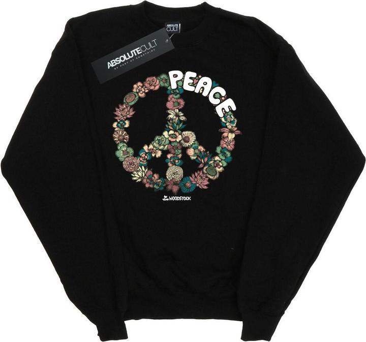 Woodstock Floral Peace Sweatshirt Jungen