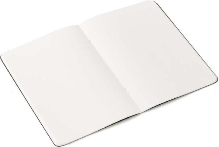 Actual product image Fabriano Sketchbook EcoQua stapled blank, Dark (A4, Plain, Hardcover)