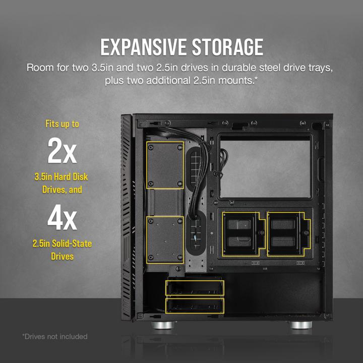 Produktbild Corsair Airflow 275R (ATX, mATX, Mini-ITX)