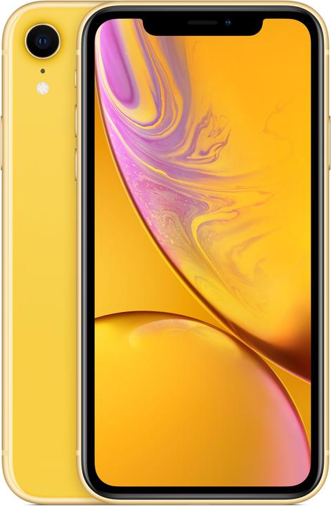 Apple iPhone XR (64 GB, Yellow, 6.10", SIM + eSIM, 12 Mpx, 4G)