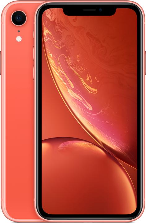 Apple iPhone XR (64 GB, Coral, 6.10", SIM + eSIM, 12 Mpx, 4G)