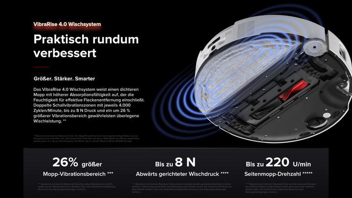 Produktbild Roborock Saros 10 (Saugwischroboter)