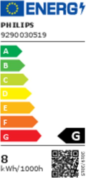 Label énergétique Philips Hue White BT (E27, 7 W, 550 lm, 1 x, G)