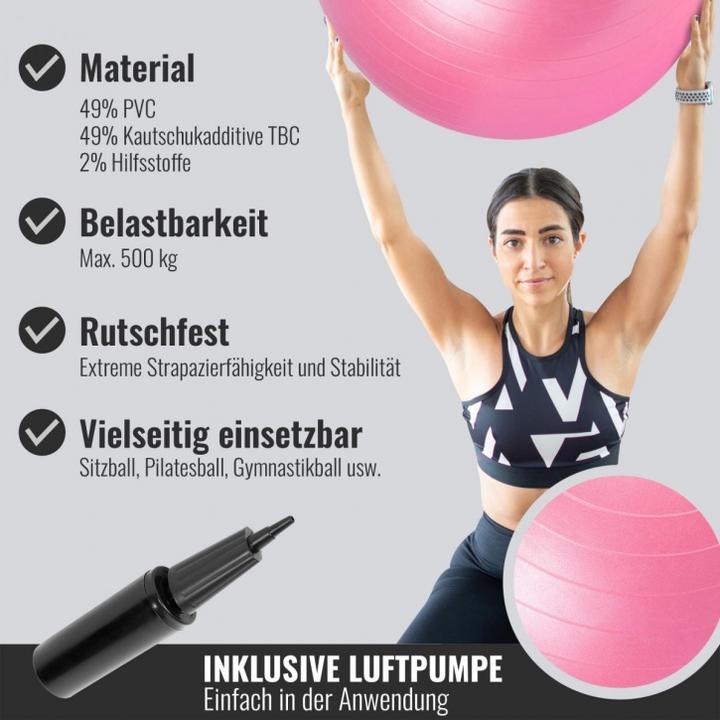 Actual product image Gorilla Sports Exercise ball (55 cm)
