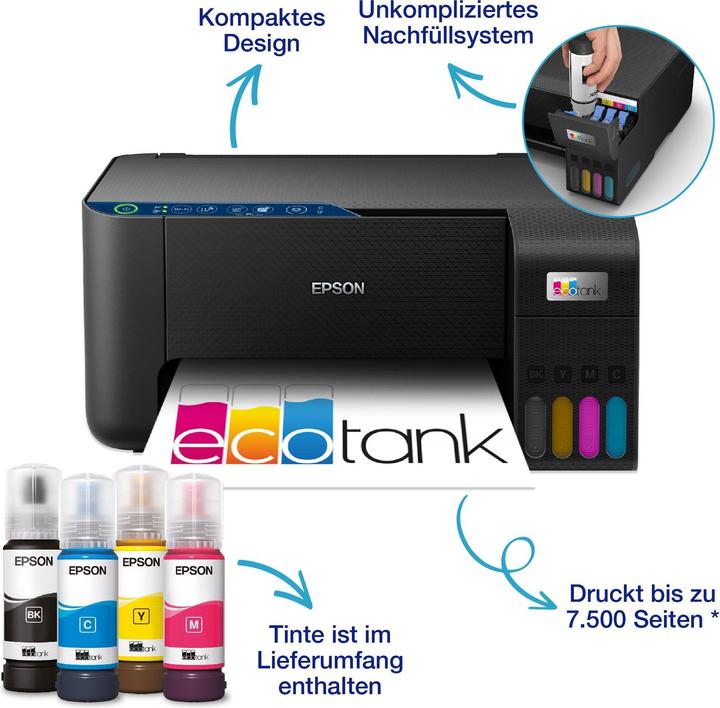 Immagine prodotto Epson EcoTank ET-2861 (Eco-Tank, Colore)