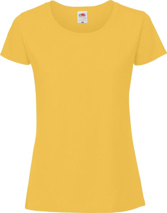 Actual product image Fruit of the Loom Womens/Ladies Ringspun Premium T-Shirt (S)