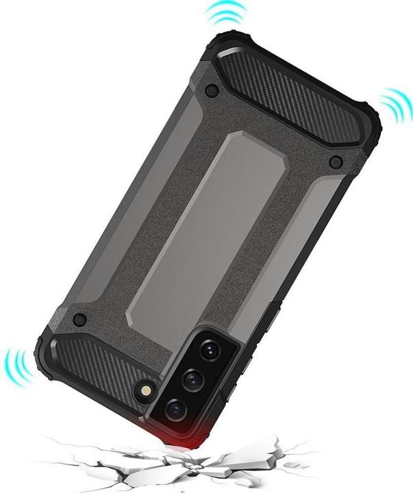 Image du produit Hurtel Hybrid Armor Case Tough Rugged Cover pour Samsung Galaxy S22 Ultra noir (Samsung Galaxy S22 Ultra)