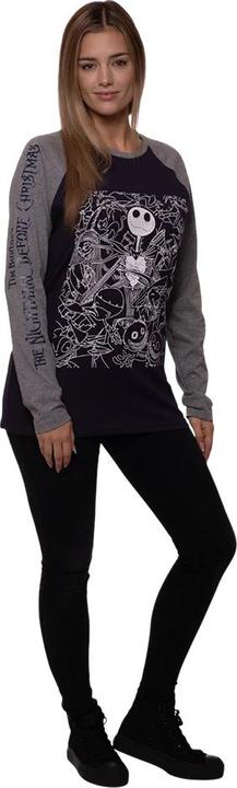 Produktbild The Nightmare Before Christmas Jack Crowd TShirt Langärmlig (M)