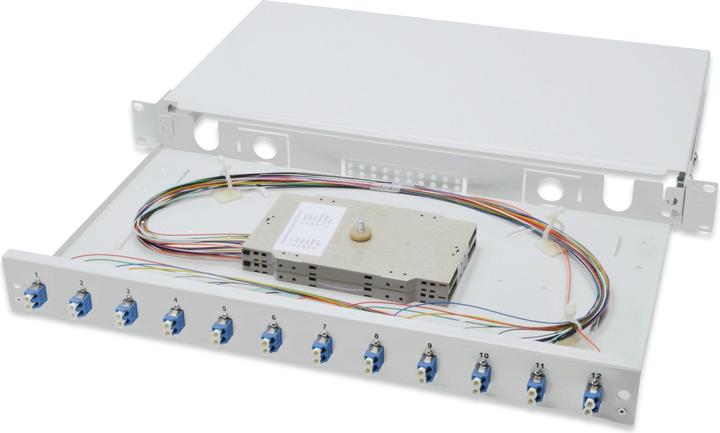 Digitus Fiber Optic Splice Box, Equipped, LC, OS2