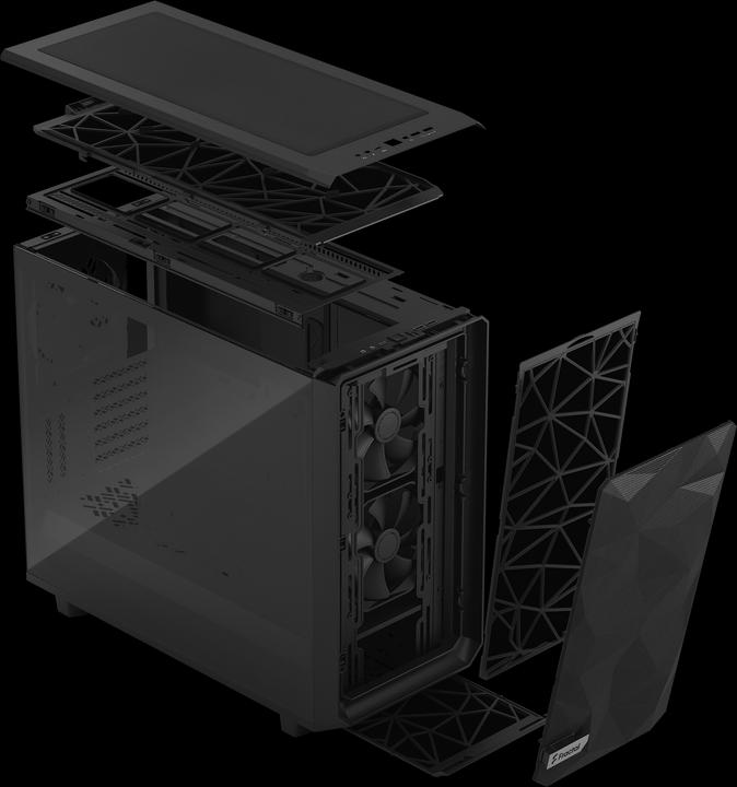 Image du produit Fractal Meshify 2 Noir TG Light (ATX)