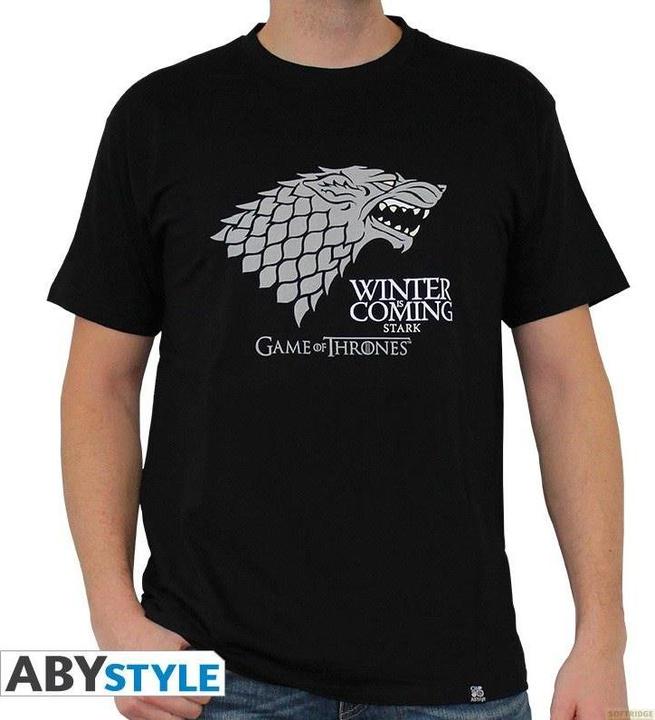 Produktbild ABYstyle GAME OF THRONES - Tshirt Winter is coming man SS black - basic (M)