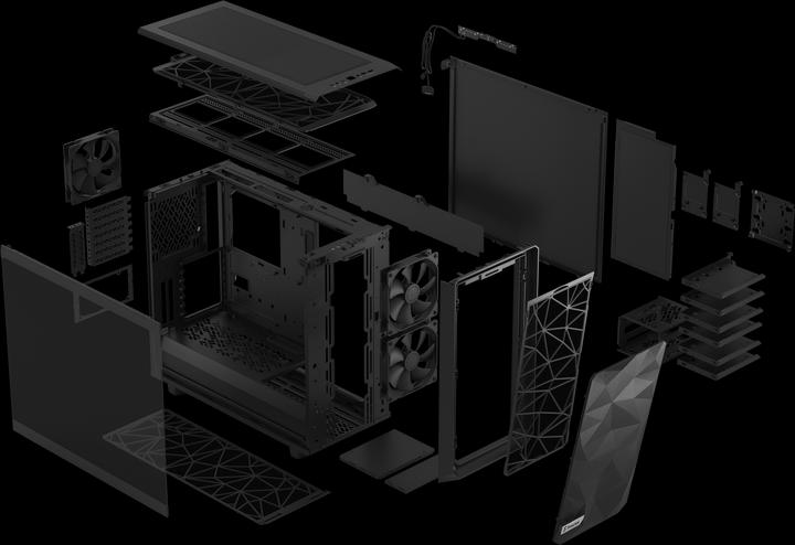 Image du produit Fractal Meshify 2 Noir TG Light (ATX)