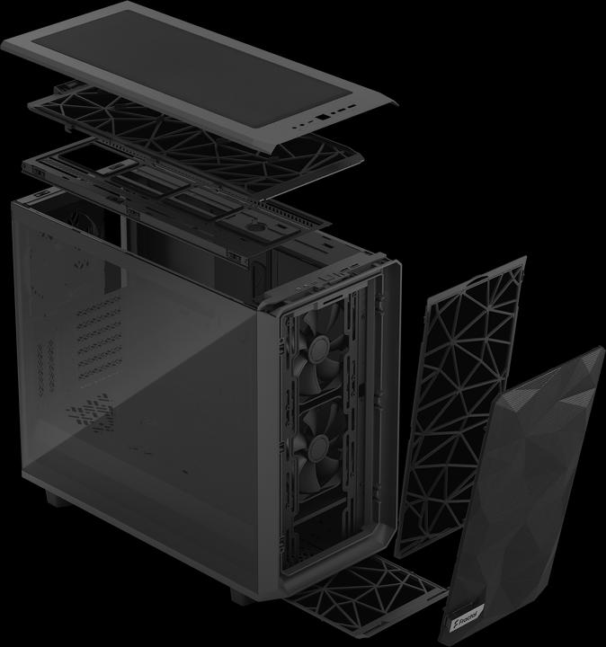 Image du produit Fractal Meshify 2 Light (ATX, mATX, E-ATX, Mini-ATX)