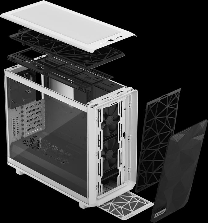 Actual product image Fractal Meshify 2 Clear (ATX, mATX, Mini-ITX)