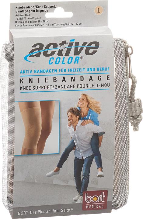 Bort Medical ActivColor Kniebandae hautfarbi L (L)