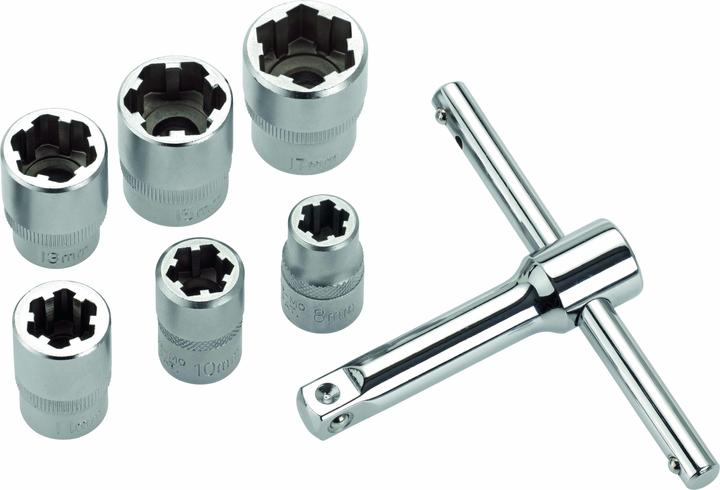 Actual product image Cimco Socket spanner set SPEZIAL, 7-piece