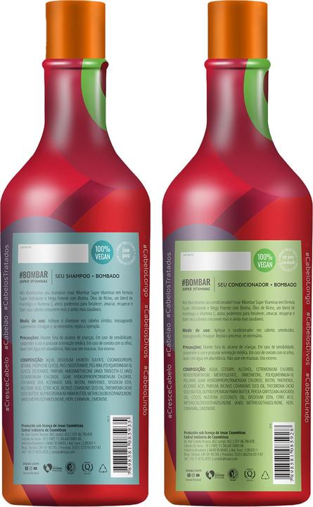 Actual product image Inoar 7898581086185 (1000 ml, Liquid shampoo)