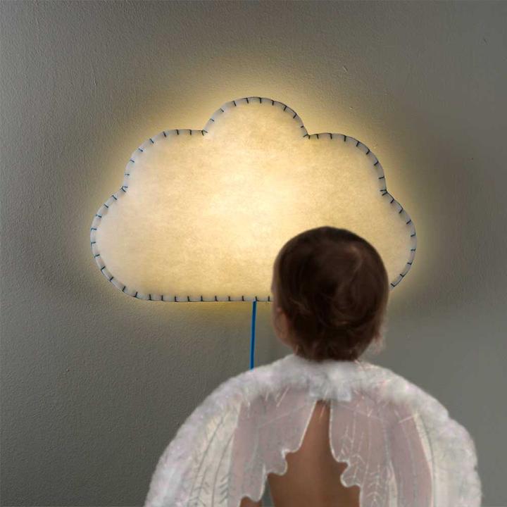Immagine prodotto Buokids Lampada morbida da notte/lampada da parete a forma di nuvola