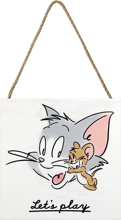 Produktbild Tom & Jerry Let's Play Holzklotz (20 x 20 cm)