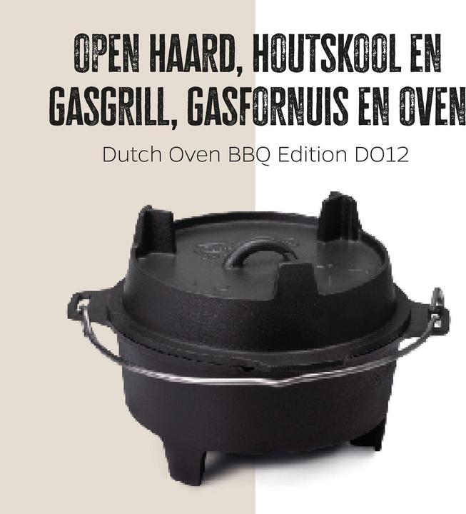 Actual product image Grillfürst Dutch Oven BBQ Edition DO12