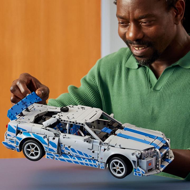 Image du produit LEGO 42210 2 Fast 2 Furious Nissan Skyline GT-R (R34) bolide (42210, LEGO Technic)