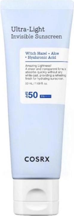 Actual product image Cosrx Ultra-Light Invisible Sunscreen (Suntan cream, SPF 50, 50 ml)