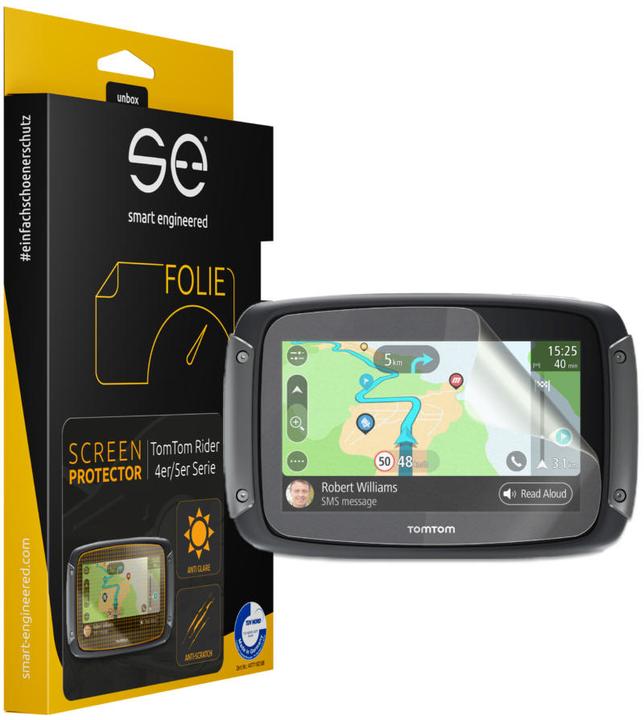 Image du produit Smart Engineered se Film de protection 3D antireflet pour GPS (lot de 2) pour TomTom Rider série 4/5