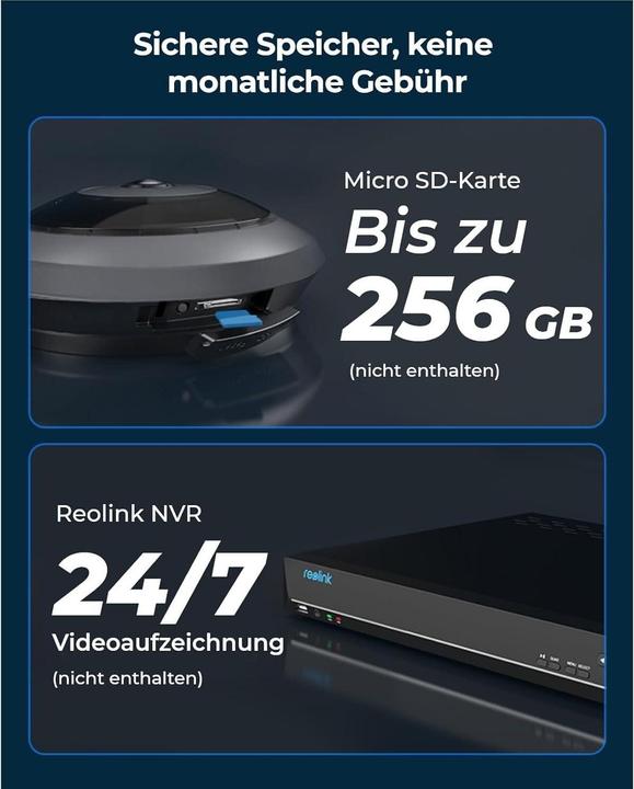Actual product image Reolink Fisheye Series W520 WiFi (2560 x 2560 pixels)