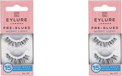 Actual product image Eylure False Lashes Pre-Glued Eyelashes S (Artificial eyelashes)