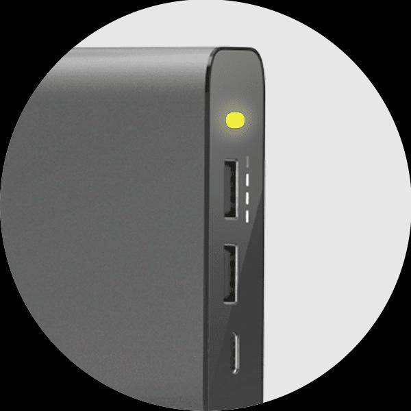 Image du produit Hama Batterie de secours Universal (26800 mAh, 60 W, 99.16 Wh)