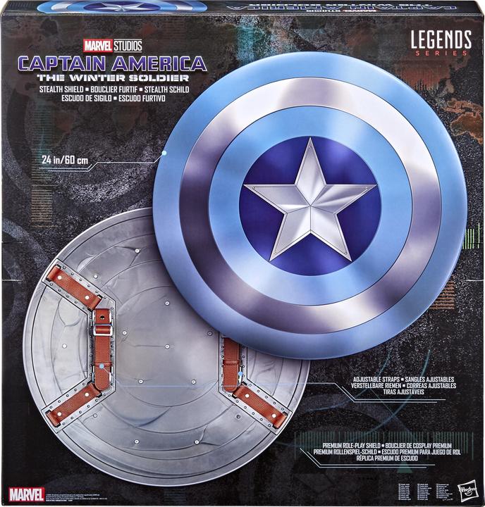 Produktbild Hasbro Marvel Legends Series Captain America: The Winter Soldier Stealth Schild, für Fans und Erwach