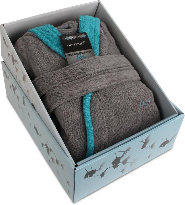 Produktbild Normani Unisex Baumwoll-Bademantel Rob (S)