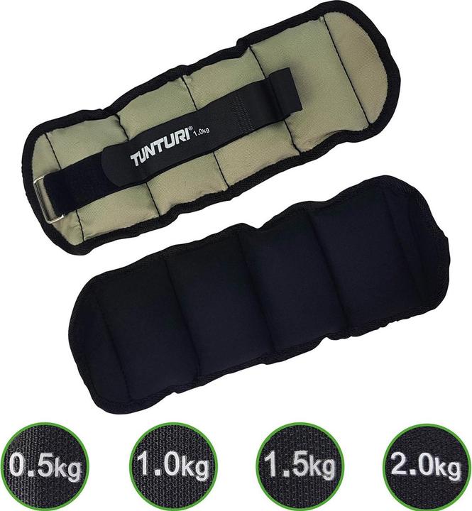 Actual product image Tunturi Set Arm & Bein Gewichtmanschetten (2 x 2 kg)