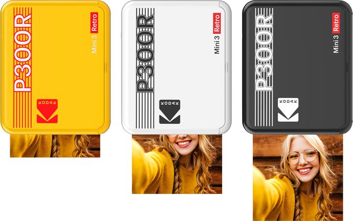 Produktbild Kodak Mini 3 Square Retro (Thermodirekt, Schwarz-Weiss)