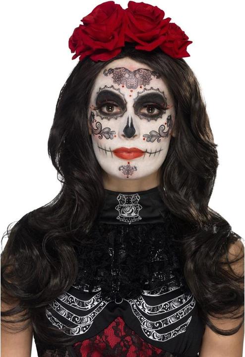Immagine prodotto Smiffys Set trucco: Giorno dei Morti - Dia De Los Muertos (Ciglia artificiali)