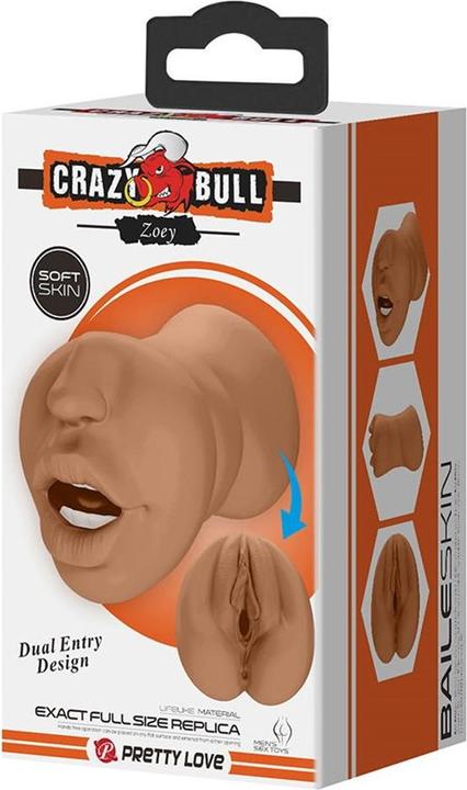 Produktbild Crazy Bull Vagina and Mouth-Masturbator "Zoey"