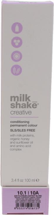 Actual product image Milk_Shake 10.1 Permanent Colouration in Platinum Light Blonde 100ml