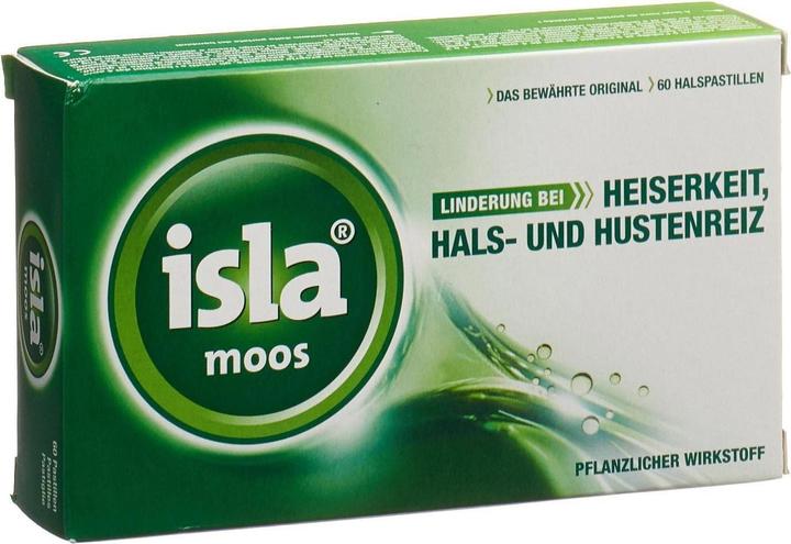 Isla Moos Pastillen (60 Stück)