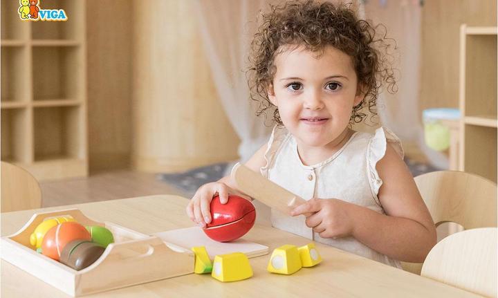 Produktbild Viga Toys Früchte-Set zum Schneiden