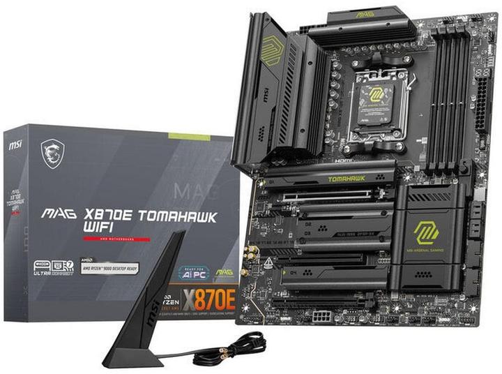 Actual product image MSI MAG X870E TOMAHAWK WiFi (AM5, AMD X870E, ATX)
