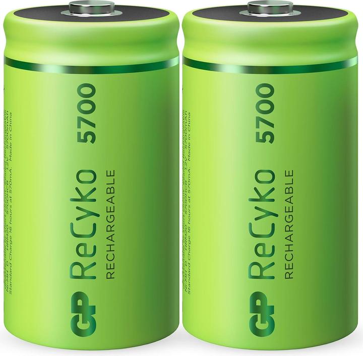 Actual product image GP Batteries ReCyko (2 pcs., D, 5700 mAh)