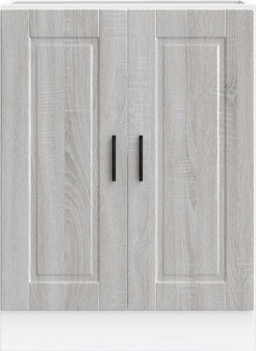 Actual product image VidaXL Kitchen base unit Porto Grey Sonoma wood-based kitchen cabinet