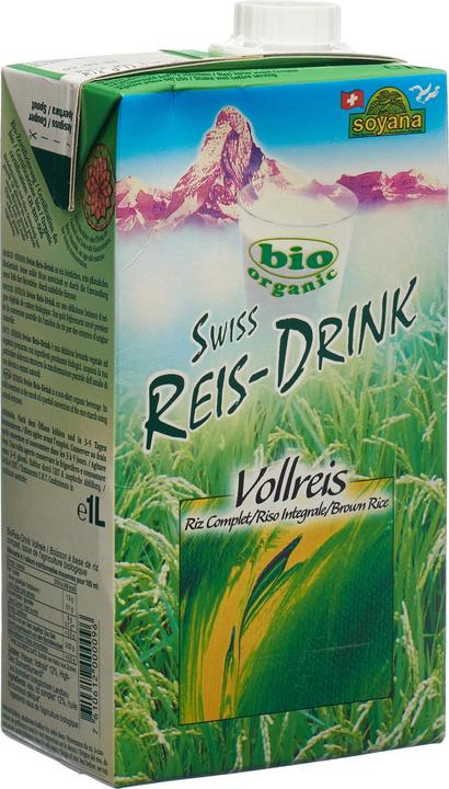 Image du produit Soyana Riz complet Swiss Rice-Drink Bio (1 x 100 cl)