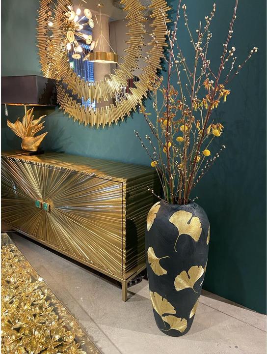 Produktbild Kare Design Spiegel Solare Gold Ø132cm (Ø 132 cm)