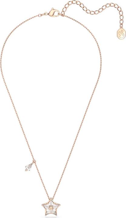 Image du produit Swarovski Stella Collier étoile rose (Métal Swarovski, 38 - 43 cm)