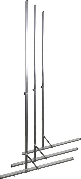 Dönges Kit de supports pour brise-vue, 150 x 20 cm (150 cm)
