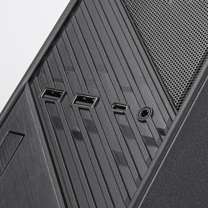 Image du produit Silverstone SST-ML12B Milo Slim HTPC Slim & compact Mini-ITX Computer Case (Mini-ITX)