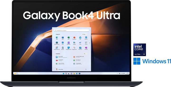 Image du produit Samsung Galaxy Book4 Ultra (16", Intel Core Ultra 9 185H, 32 Go, 1000 Go, DE)
