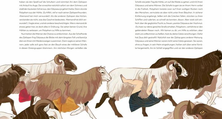 Produktbild Eine Reise durch die griechische Mythologie (Deutsch, Gundula Müller-Wallraf, Marchella Ward, Sander Berg, 2021)