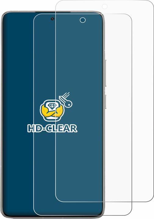 Actual product image BROTECT Screen Protector Clear (2 Piece, Xiaomi 14T Pro)